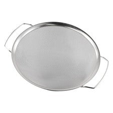 Colador de escurridor de acero inoxidable con dos asas para diferentes tareas de cocina