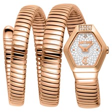 Reloj Just Cavalli JC1L395M0045 Mujer Cuarzo Acero Correa Acero Esfera Plata