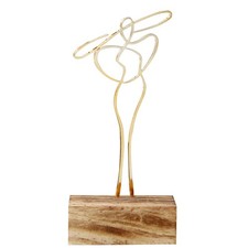 Decoración Hogar Oficina Decoración Minimalista Línea Metal Figura Personajes Abstractos