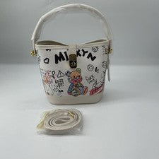 Bolso de hombro estilo años 90 para mujer Graffiti Bucket - Bolso bandolera de moda