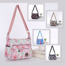 Bolso Bandolera Mensajero Mujer Diseño Temporada Arrugado Nylon S-Mediano Reino Unido