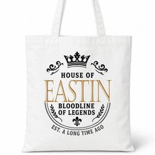 Bolso Shopper Casa Of Algodón EASTIN Family Apellido