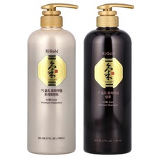 Juego de cabello Gold Premium, 2 botellas, 26,37 fl oz (780 ml) cada una