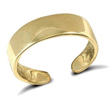 Anillo de dedo del pie de oro de 14 quilates anillo de plata esterlina 925 y oro anillo de dedo del pie de fácil ajuste 