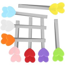 8 piezas utensilios de cocina utensilios de cocina de silicona pinzas para servir para buffet