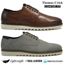 ZAPATOS FORMALES DE TRABAJO CÓMODOS PARA CAMINAR INFORMALES CON CORDONES ESPUMA VISCOELÁSTICA DE CUERO PARA HOMBRES