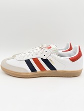 Adidas Samba OG Copa Mundial de la FIFA 2026 Talla M6.5/W7.5 Blanco Rojo Azul Goma |HQ4950|