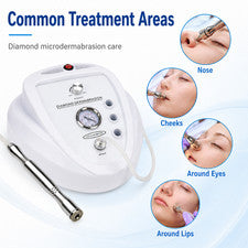 Máquina facial de microdermabrasión de diamante exfoliación de la piel dispositivo de cuidado de belleza