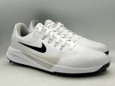 Zapatos blancos Nike Victory Pro 4 PGA Tour Golf Masters HM9220-100 para hombre talla 12”