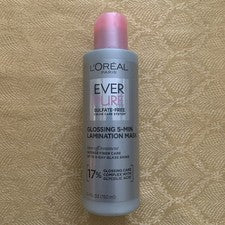 Máscara capilar laminada L'Oreal EverPure brillo 5 min, 5,1 fl oz envío gratuito
