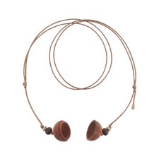 Retro Fragrant Pill Necklace Handmade Diffuser Perfume Boho Wooden