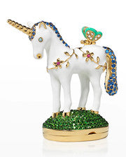 Estee Lauder Monica Rich Kosann Majestic Unicornio Perfume Sólido Compacto 2022 Nuevo en Caja