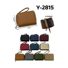 Nuevo Para mujeres Moda Muñequera Mini Pequeño con Cremallera Damas Cartera Tarjeta de Identificación Ranura Bolso Reino