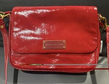 Bolso Mujer Marc Jacobs Cuero Cabernet Rojo Correa Ajustable (M0005027)