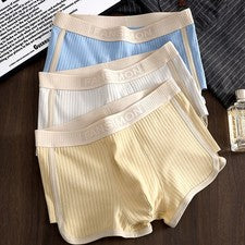 Calzoncillos boxer para hombre ropa interior suave cintura media pantalones planos pantalones cortos personalizados XL