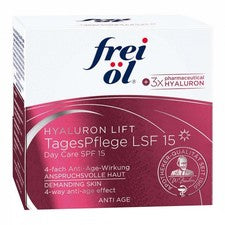 FREI ÖL Anti-Age Hyaluron Lift TagesPflege LSF 15, 50 ml PZN 11359201