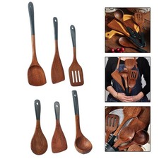 Cuchara de cocina de madera pala utensilios cuchara/pala cuchara/pala nueva