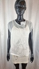 Vestido mujer Sophyline talla M conjunto de 2 beige rayas nuevo con etiqueta Ar 24/454