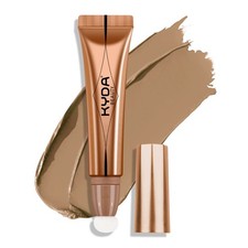 Varita de belleza de contorno, contorno facial líquido con aplicador de cojín, alta cobertura...