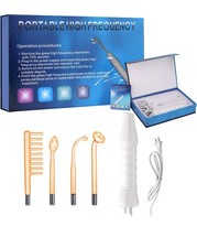 Máquina de varita portátil de mano para el cuidado de la piel facial - alta frecuencia