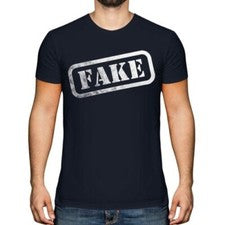 Falso Sello Camiseta Estampada para Hombre Moda Humor Regalo S M L XL 2XL 3XL