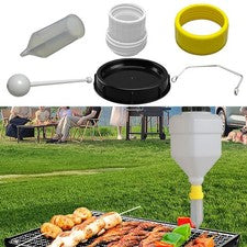Accesorios dispensadores de salsas, accesorios de cocina, juego de repuesto, recipiente de especias de cocina