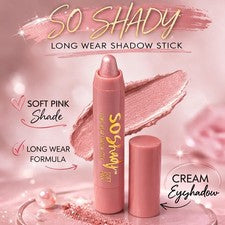 Sombra de ojos Belle Beauty So Shady de larga duración en barra-rosa suave