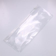 Paquete de 20 bolsas de PVC transparentes con cierre de cremallera bolsa de reloj vitrina de joyería bolsa 8x18 cm
