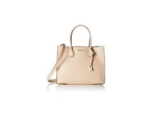 Bolso de Mano Michael Kors Para Mujer Grande Mercer Convertible Oyster 30F6GM9T3L $298
