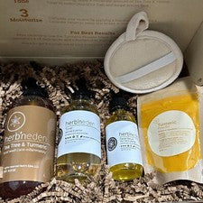 Kit facial de hiperpigmentación Herb'N Eden | Limpieza, enmascaramiento, tonificación, hidratación