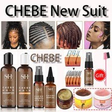 Chebe Nuevo Set Tratamiento Alopecia Tracción Africana Aceite Crecimiento Cabello Loco Spray