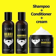 Set de cuidado de barba natural para hombres potenciador de cabello barba peinado barba hidratante