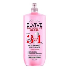 Tratamiento capilar L’Oreal Elvive brillo glicólico 3 en 1 500 ml cuidado del brillo