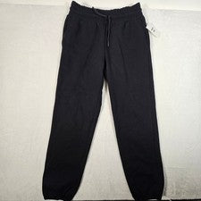 Pantalones de chándal negros Mode OF One para hombre cintura elástica cordón talla S
