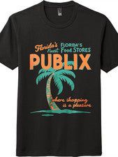 Camiseta Publix Supermarket Vintage | Florida’s Finest Graphic, Unisex Blanco y Negro