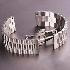 Correa de reloj pulsera de metal con correa de acero inoxidable Jubileo Presidencial 21 mm