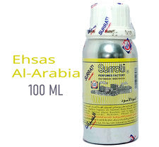 Aceite de perfume concentrado Ehsas Al Arabia Surrati, envasado de 100 ml, aceite Attar.