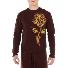 Suéter Burberry tejido elástico gráfico floral