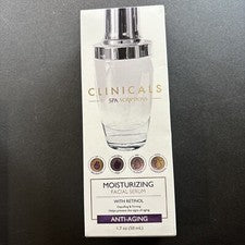 Suero facial hidratante antienvejecimiento Clinicals By SpaScriptions 1,7 OZ con retinol