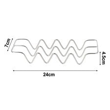 Tacoschale Cocina 22.4x7.3 24x7cm 27x7.3 Diseño Antioxidante Resistente al Calor