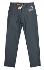 Pantalones de viajero Bass para hombre al aire libre repelentes al agua ajustados rectos con bolsillos con cremallera nu