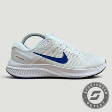 UK 8.5 - Nike Air Zoom Structure 24 para hombre - blanco/azul (DA8535-100)