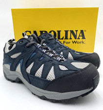 CAROLINA TREADZ PUNTERA DE ALUMINIO ATLÉTICO Para hombres NUEVO Zapatos de Trabajo Azul Oscuro Multi Tallas
