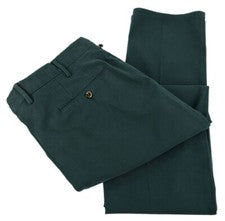 Pantalones Chinos PT TORINO Océano Oscuro Calce Ajustado Algodón Elástico Sarga Frente Plano 56 Nuevos con Etiquetas