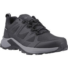 Zapatos de senderismo negros Cotswold Horton Low Textile para hombre