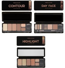 Set de Maquillaje Profusion Cosmetics Sombra de Ojos y Rostro Colorete Contorno Natural HT
