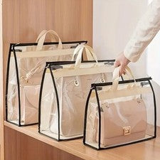 1X Bolso de Mano Cubierta Antipolvo Bolsa de Almacenamiento A Prueba de Polvo A Prueba de Humedad Transpirable Mujer