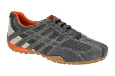 Geox Zapatos SNAKE ORIGINAL A Gris Zapatos Hombre Zapatillas U55MNA 02214 C1006 NUEVO