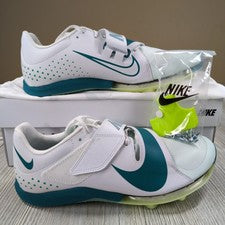 Nike Air Zoom Salto Largo Elite Pista Blanco Abeto Para Hombres Talla 8.5 Nuevo FZ9326-100