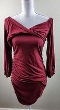 Mini vestido acanalado caída libre Fashion Nova para mujer talla L